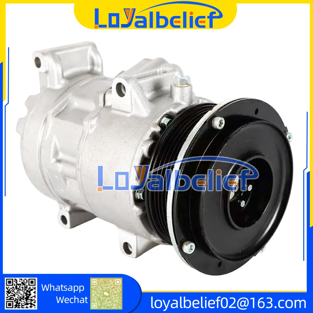

AC Compressor For Toyota Camry 2007-2009 RAV4 2006-2008 L4 2.4L 88310-06240 88310-33250 8831006240 8831033250 4710613 7 Grooves