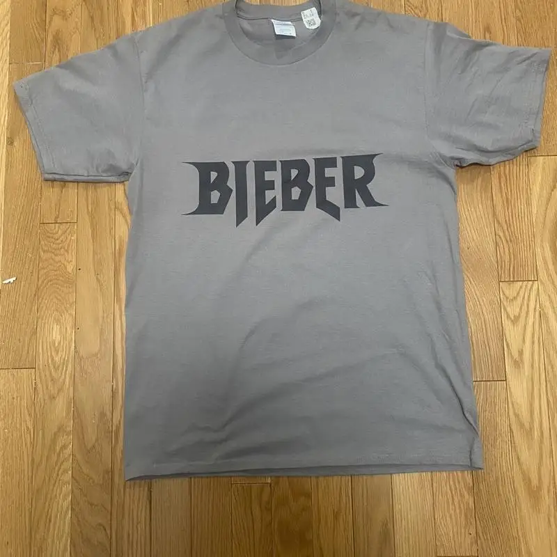 

Серая футболка Justine Bieber для взрослых M