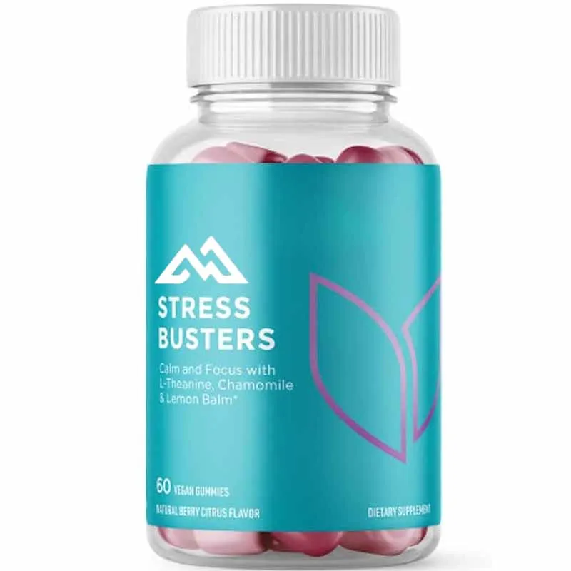 

Containing high-quality natural ingredients such as chamomile, 60 raspberry flavored vegetarian gummies (30 days)