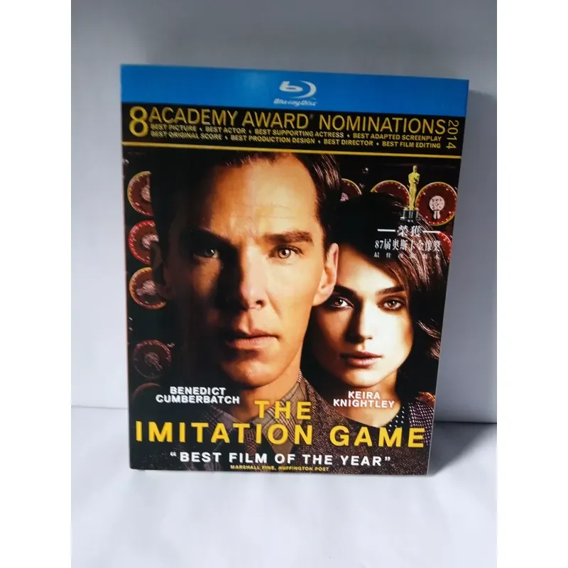 Blu-ray Disc The Imitation Game Brand New Sealed Original Packaging High Definition Movie Collection for Home Entertainment