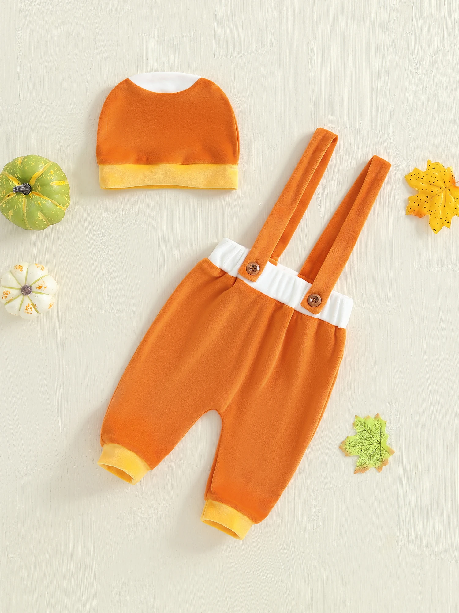 

Toddler Boys 3Pcs Christmas Outfits Bowtie Shirt Suspender Pants and Hat Set Formal Kids Clothes for Holiday Party