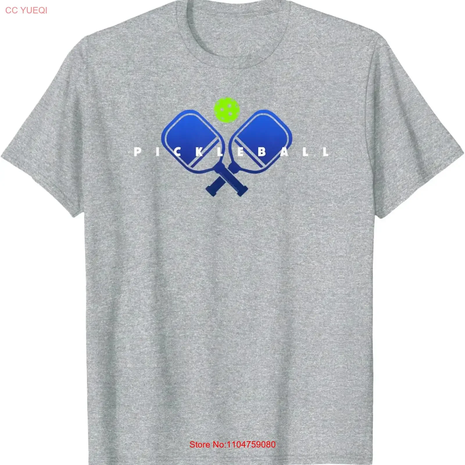 Cool Stylized Pickleball with Paddles and Ball T Shirt  vintage Washed designer clothes Casual Unisex streetwear homme graphic