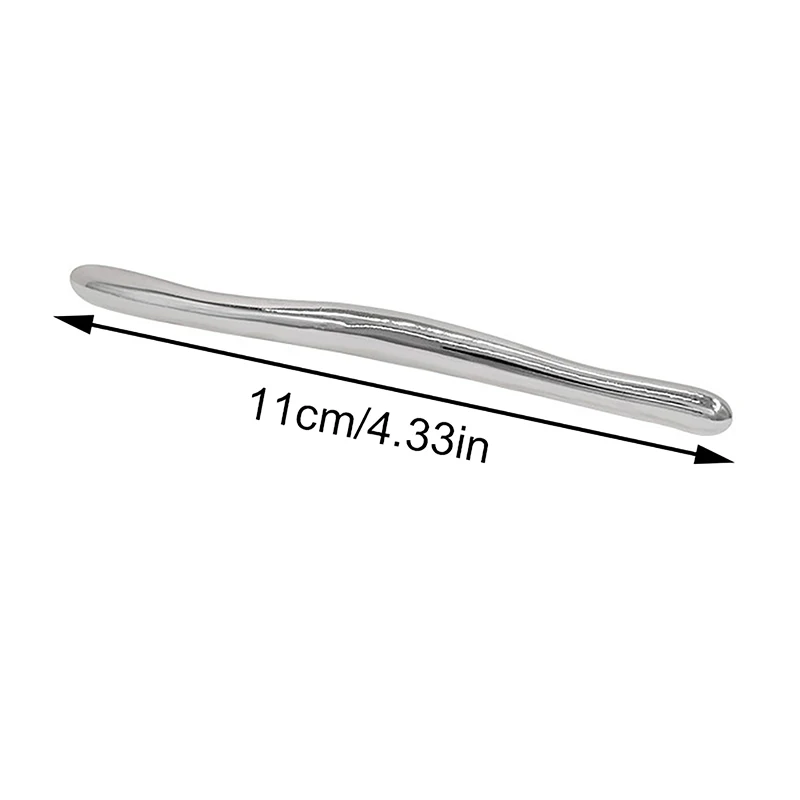 11cm One Word Hairpin Women Metal Golden Strip Long Barrettes Hair Clips Vintage Hairpins Automatic Smooth Spring Clip Hairgrip