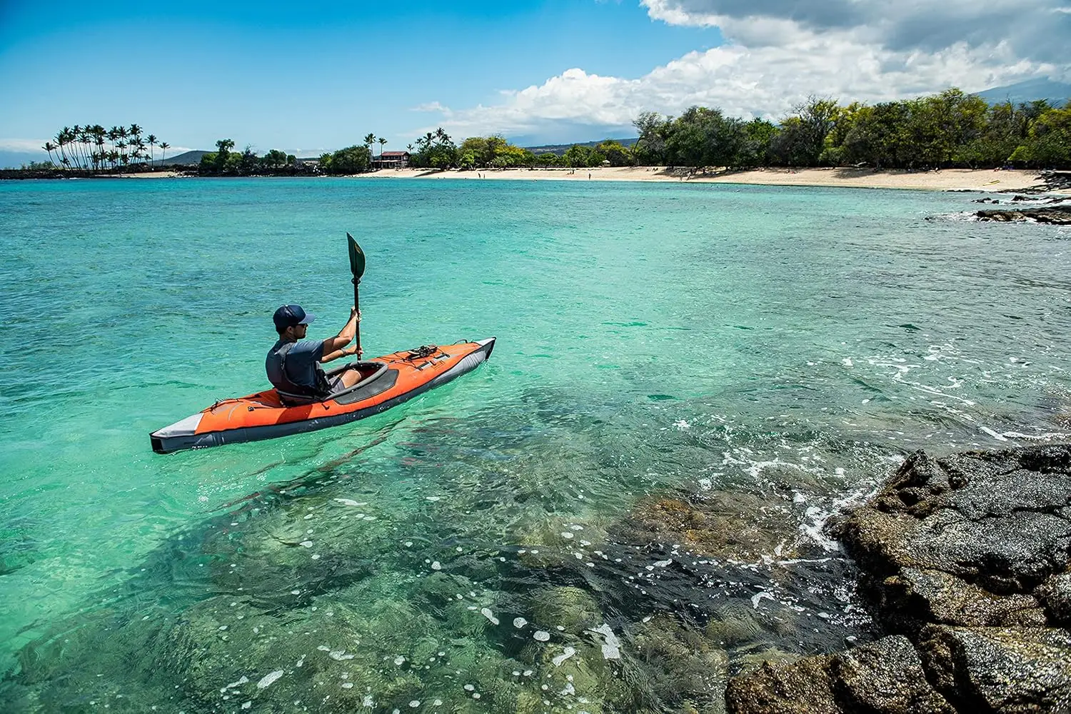 Inflatable Kayak with Bag and Pump
