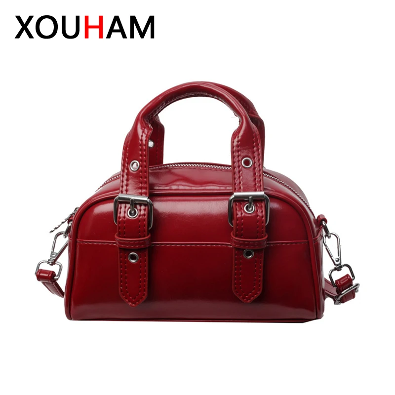 

XOUHAM женская сумка из искусственной кожи Повседневная сумка через плечо женские качественные винтажные сумки на плечо модная роскошная женская сумка-мессенджер