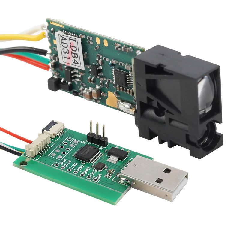 10m Short Distance Laser Sensor Distance 1mm Accuracy Laser Sensor TTL Output Laser Distance Sensor Module