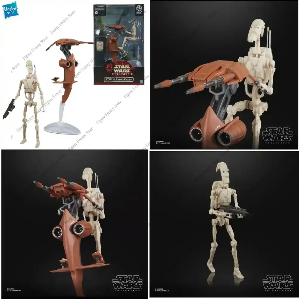 

Special Offer New Original Hasbro STAR WARS EPISODE 1 STAP BATTLE DROID Action Figure for Star Wars Collectibles In Stock