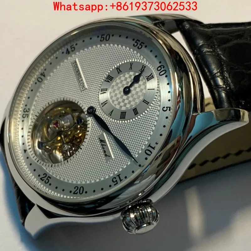 

Men's Watch ST8006 Tourbillon Movement Watch, Upgraded Movement American Alligator Leather Strap 50m waterproof