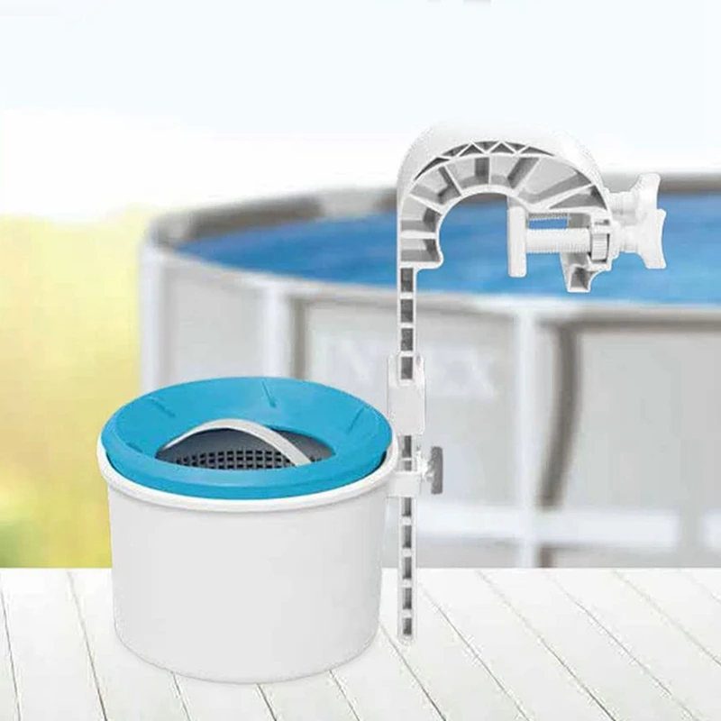 Pool Wall Mount Automatic Pool Surfaces Skimmer For Above Ground Pools With Filter Pumps 530 Gallons And Up