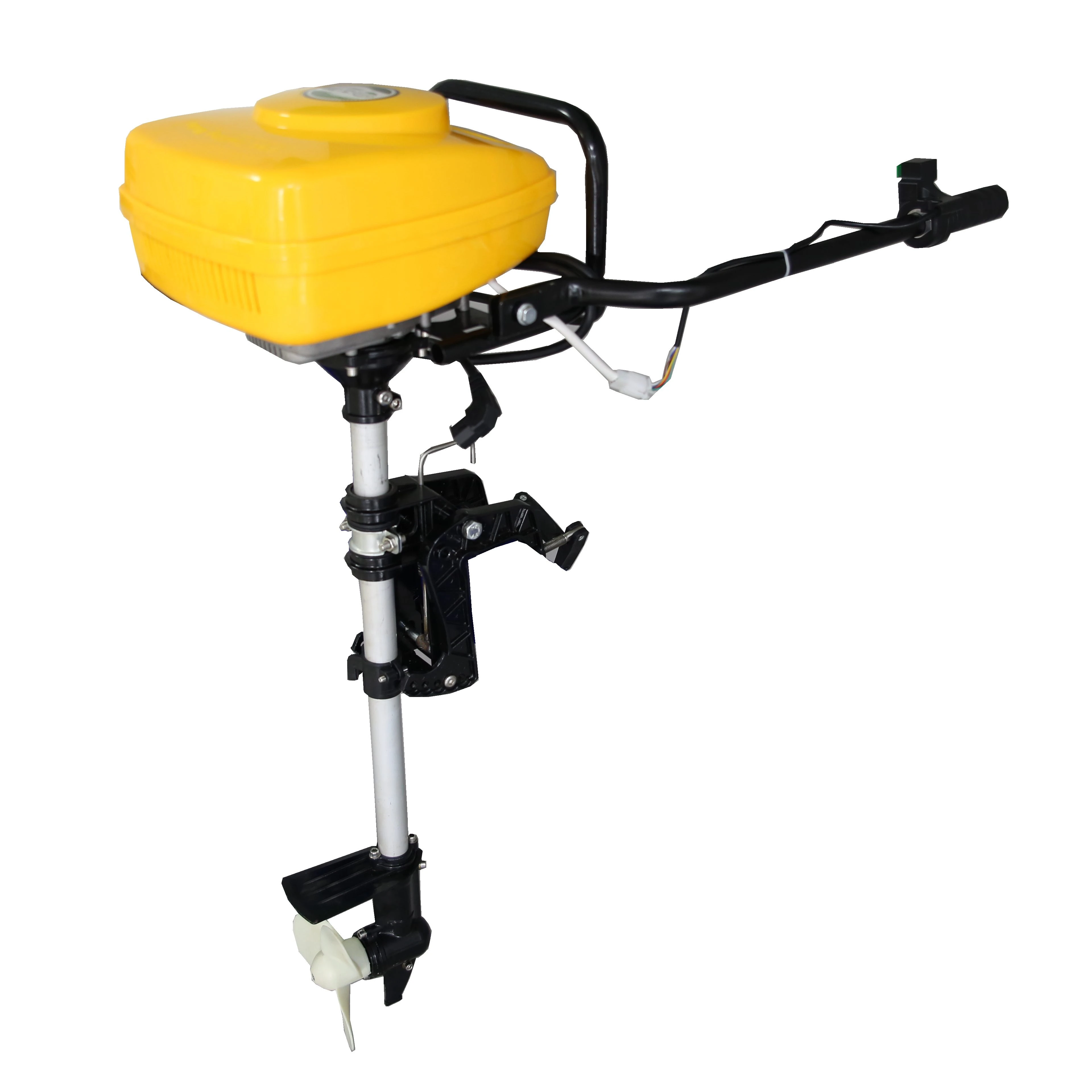 Electric trolling motor 48V 500W fishing boat use outboard engine / electric start back gears short shaft electric boat motor