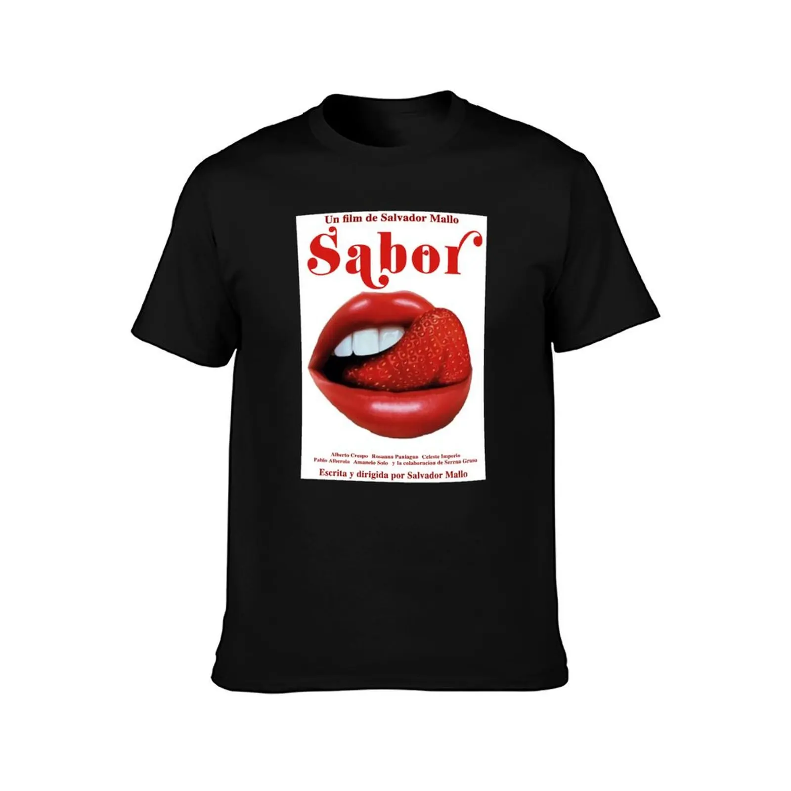 Dolor Y Gloria Pain and Glory Sabor Poster T-Shirt Summer Casual Cotton Tee Oversized Streetwear Tops Vintage Graphic Print