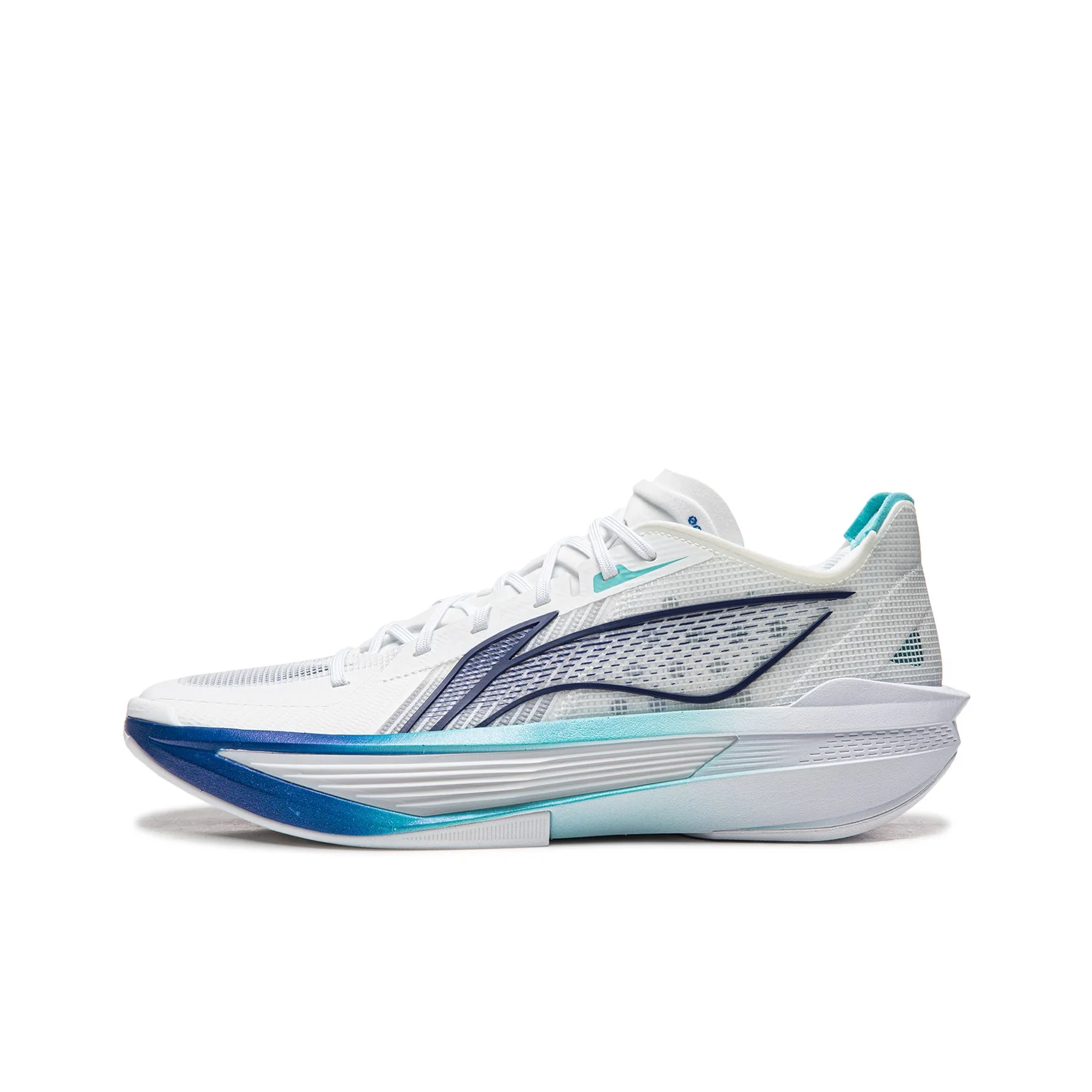 Li Ning ULTRALIGHT Low top Basketball Shoes Men's Standard White ABAV007-43