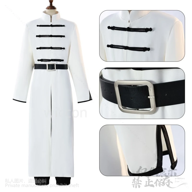 كينتاما كاموي تأثيري أنيمي الأنماط الصينية الأبيض طويل معركة موحدة ليلة أرنب هالوين هدايا حفلة عيد الميلاد حسب الطلب