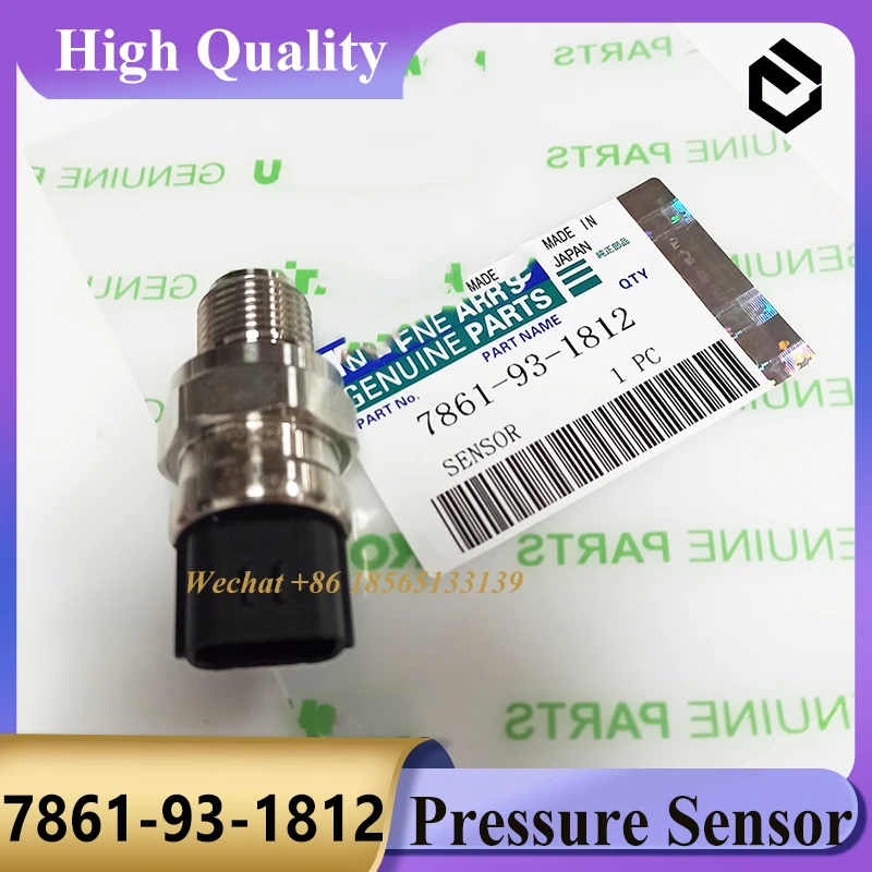 7861-93-1812 7861931812  Pressure Sensor for PC200-8 PC210-8 PC220-8 PC240-8 PC300-8 Excavator Parts