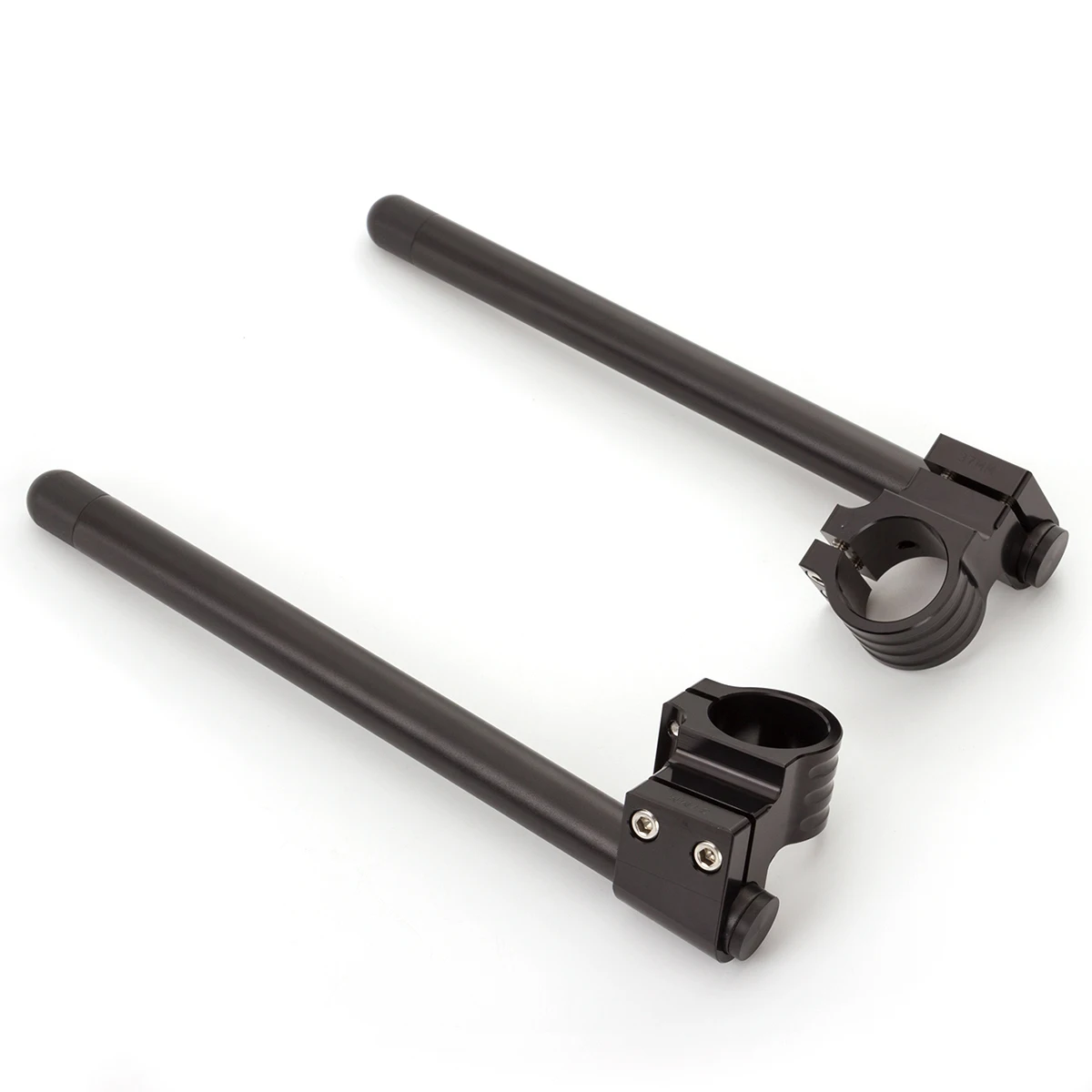 

New 33 35 36 37 41 43 45 46 47 48 52 53 54 MM Rised Riser Clamp Motorcycle Handlebars Handle Bar Cafe Racer Clip On Ons Fork