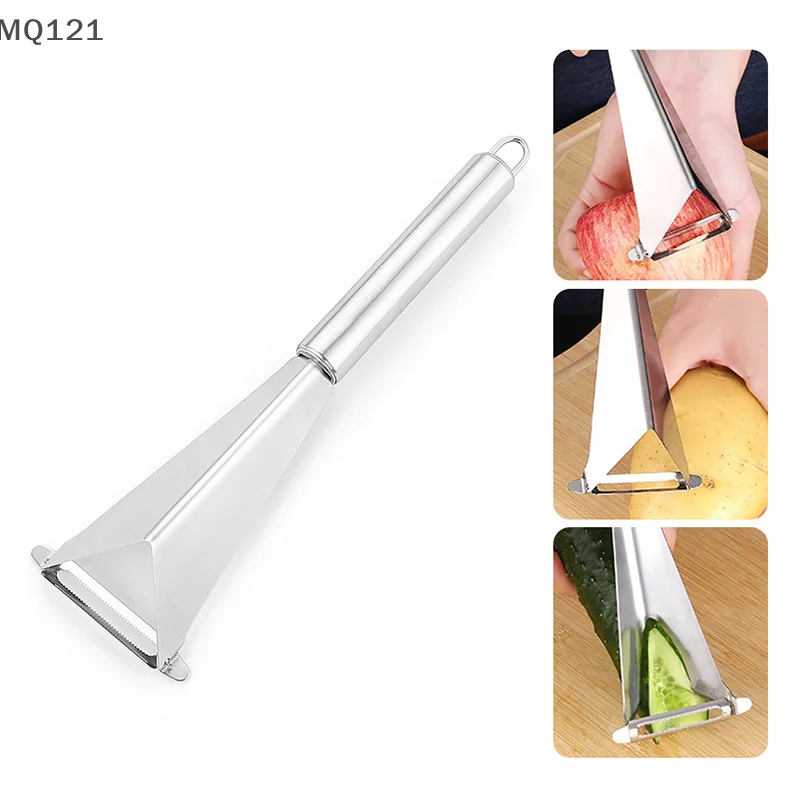 

Multifunctional Stainless Steel Triangle Fruit Carving Knife Fruit Platter Artifact Triangle Vegetable Cutter Vegetable Peeler