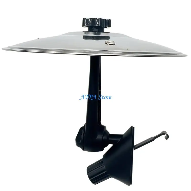 

U13C Versatile Crash Cymbal Car Vent Drum Cymbal Decoration For Adding To Your Ride Easy Fit