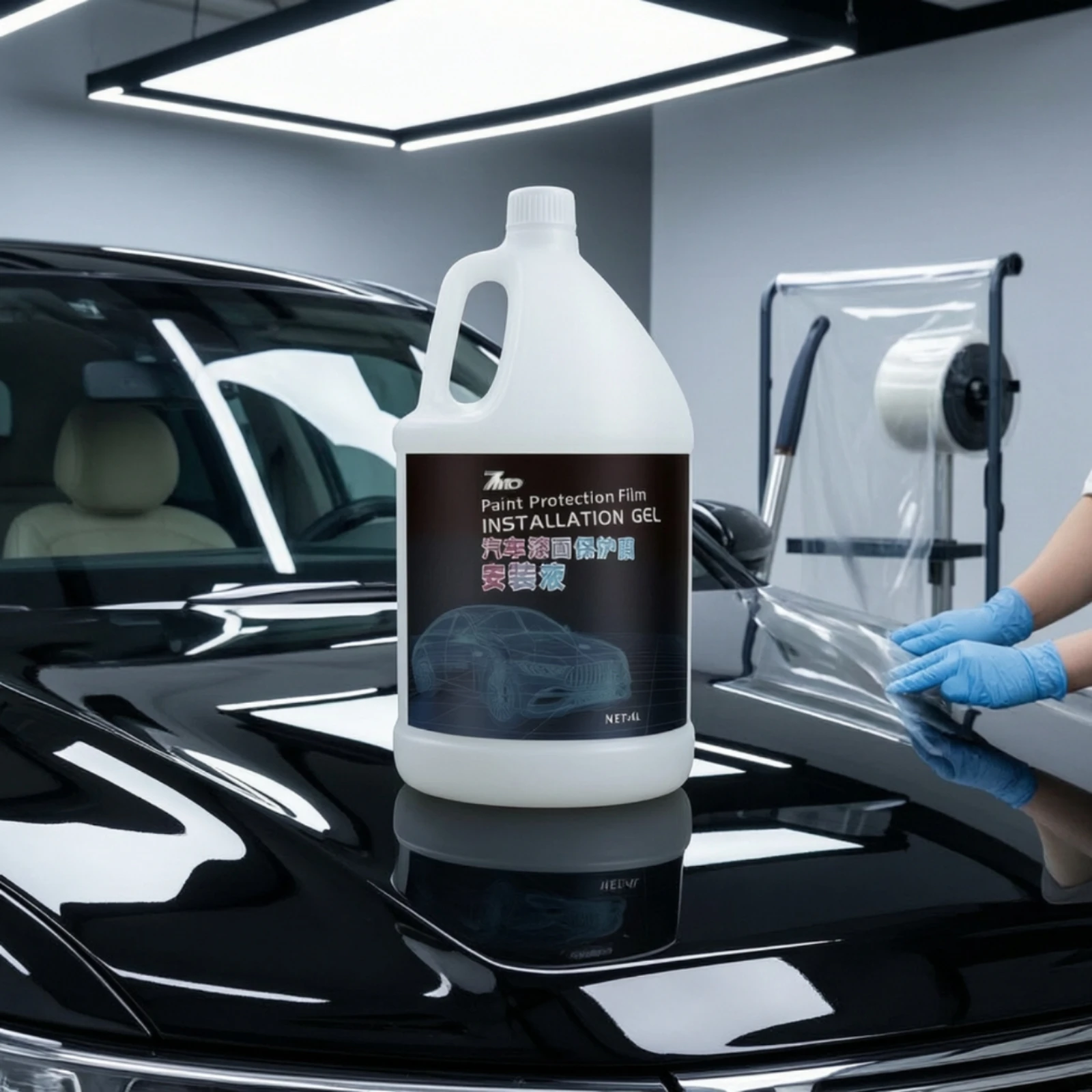 Paint Protection Film Installation Gel Bubbleclear PPF Installation Gel No Dilution Professional-Grade for DIY Enthusiasts