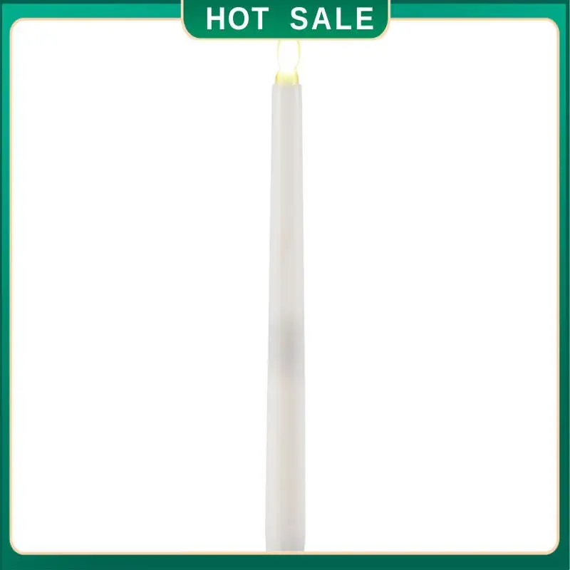 

My Home 6Pcs Flameless Taper Candles Flickering With 10-Key Remote Timer, Battery Operated LED Candlesticks Window Candles