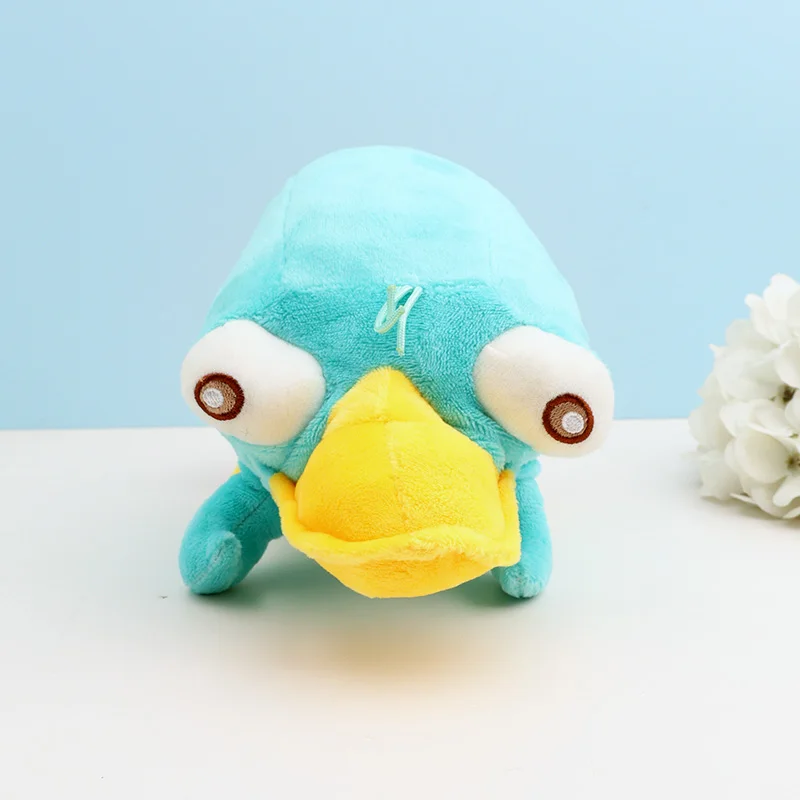 Phineas และ Ferb ของเล่นตุ๊กตา Perry The Platypus ตุ๊กตาสัตว์น่ารักเป็ด Kawaii ตกแต่งห้องผ้าฝ้ายนุ่มตุ๊กตาสําหรับสาวใหม่