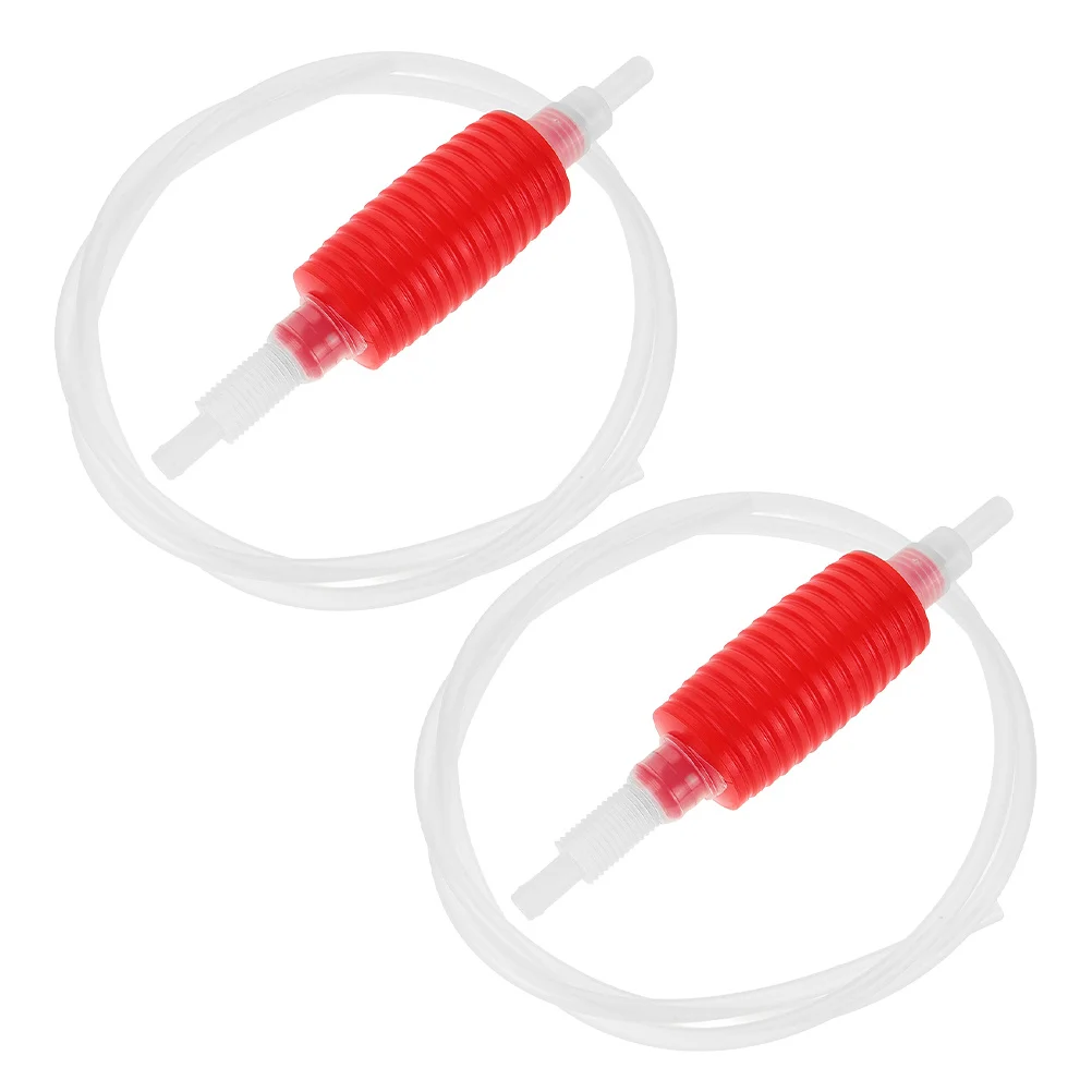 

2Pcs Manual Siphon Pump for Oil Water Transfer Portable Emergency Automotive Fluid Tool Siphon Pump Transmission Fluid