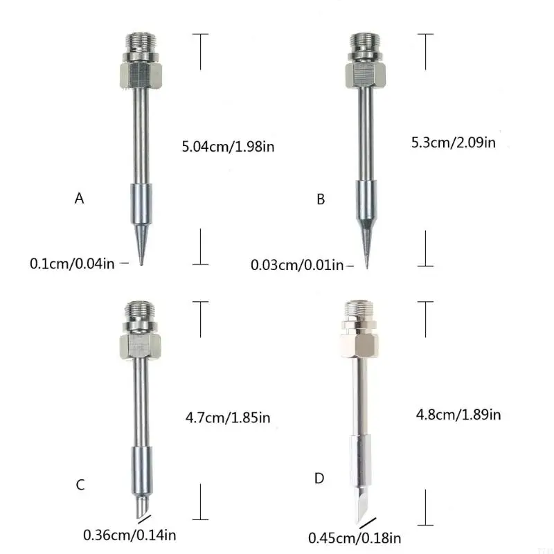77JA Mini động USB Hàn Iron TIP Giao diện để hàn phụ kiện làm lại