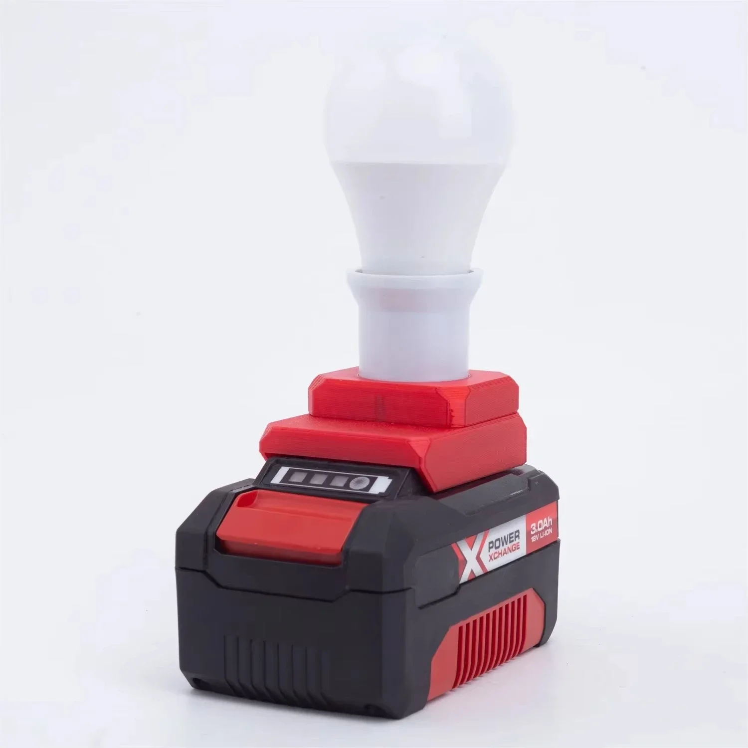 

Suitable for OZITO/Einhell 18/20V Lithium Battery with Remote Control New Cordless Portable E27 Bulb Lamp RGB Lamp Work Lamp