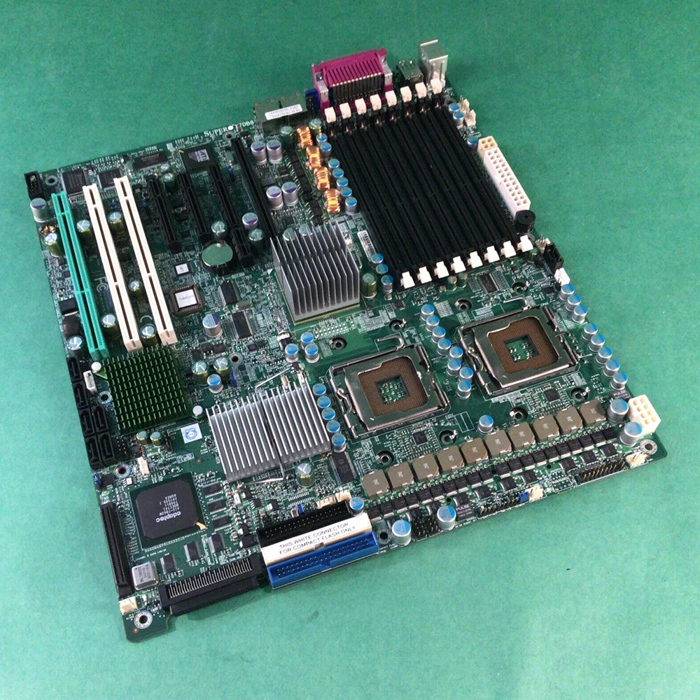 Original Workstation Motherboard For Supermicro X7DA8 SCSI PCI-X Medical Motherboard 100% Testing Before Shipment