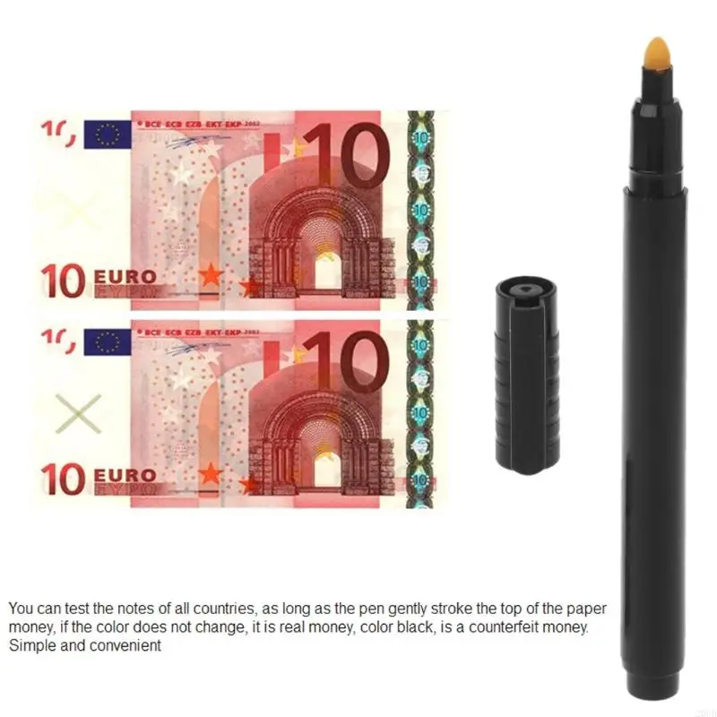 20CB Tester Pen for Pounds Currency Cash Fake Money Detector Marker Pen