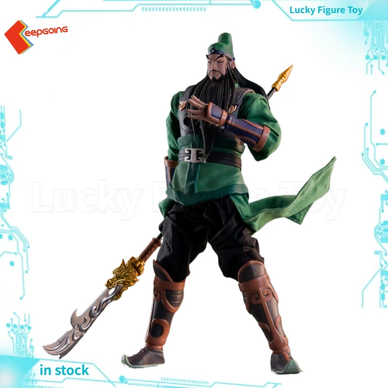 

【Оригинал】KEEPGOING Romance of The Three Kingdoms Emperor Emperor Guan - Han Shouting Hou Guan Yunchang - модель Guan Yu 1/12