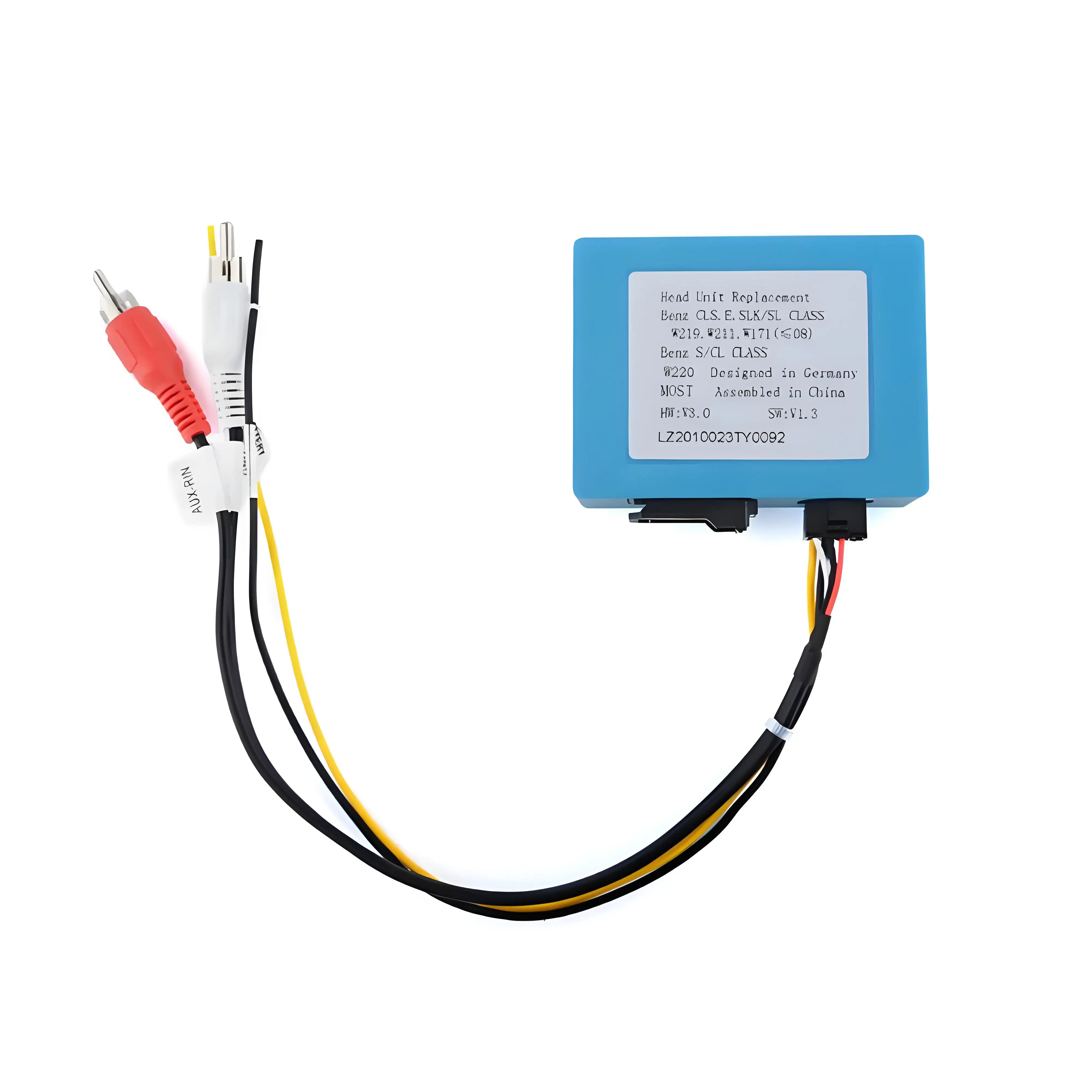 Data fiber optic decoder car radio adapter suitable for Mercedes Benz,Porsche,Volkswagen,Audi,BMW