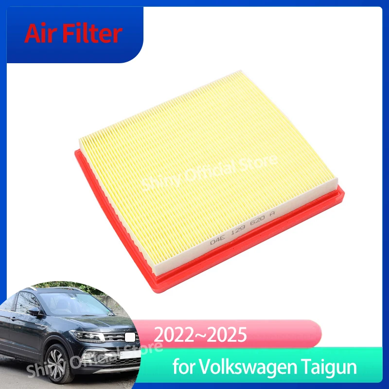 Air Filter For Volkswagen Taigun VW T-Cross T Cross Tcross 2022 2023 2024 2025 04E129620A Auto Gadgets Tools Accessories Parts