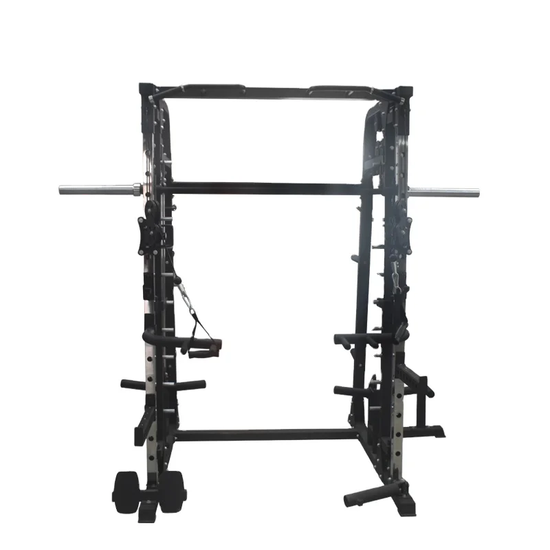 Squat Frame S Gym Professionnel Squat Bench Smith Machine Intégré Squat Frame Trainer Nouveau
