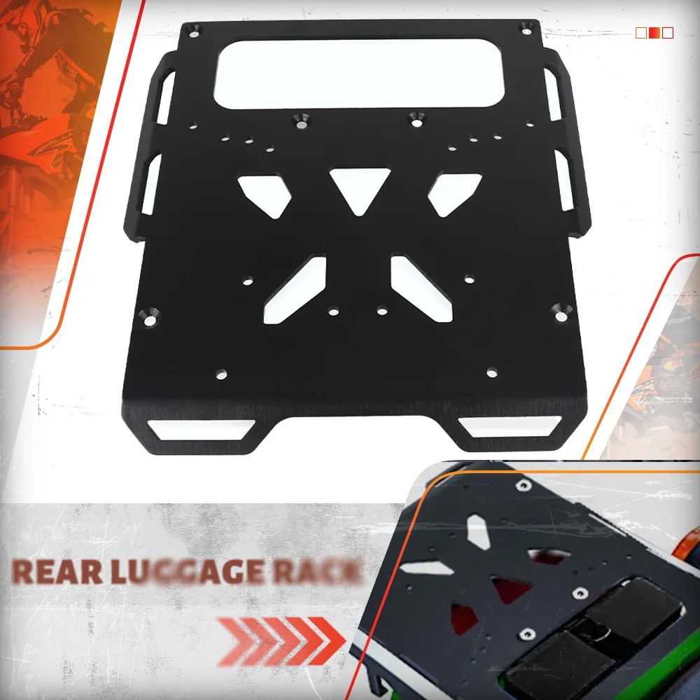 

Комплект задних кронштейнов для багажника для Kawasaki KLR650 KLR 650 2008 ~ 2018 2009 2010 2011 2012 2013 2014 2015 2016 2017