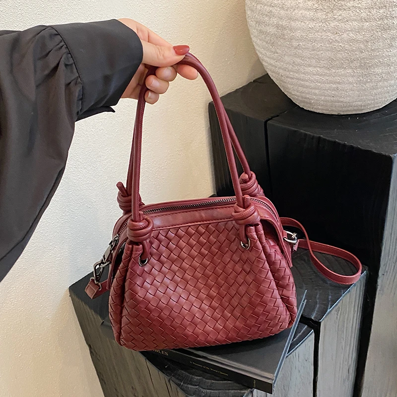 

Женская модная сумка через плечо, кожаная сумка премиум-класса, дизайнерская сумка через плечо, элегантная женская сумка-тоут, аксессуар люксового бренда