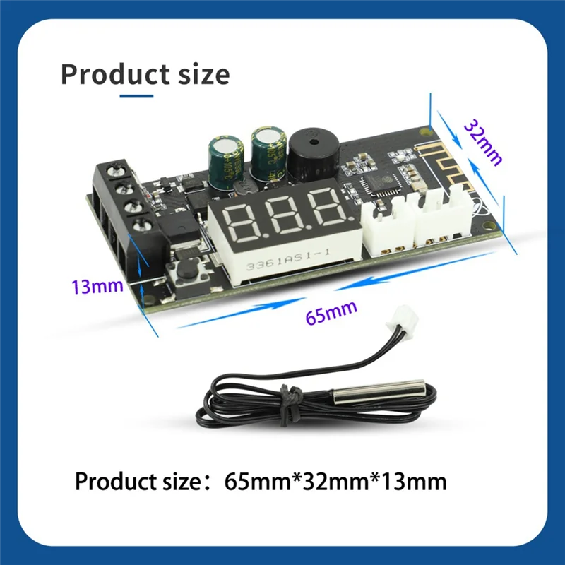 

Remote WIFI Thermostat High Precision Temperature Controller Module Cooling and Heating APP Collection