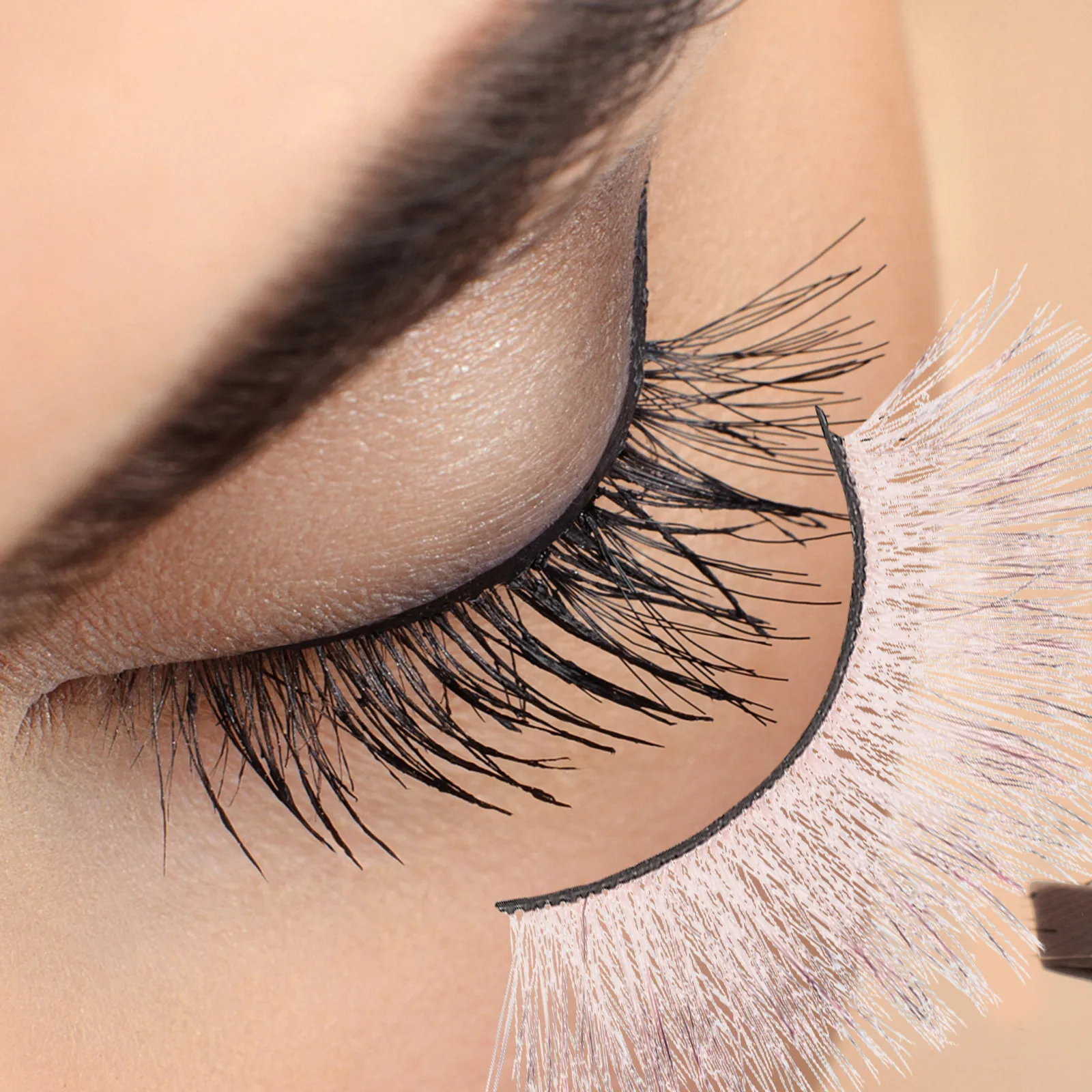 

Colored Eyelashes 3D False Lashes For Cosplay Party Halloween Club Wear Fake Lash Extensions Makeup Eyelashes