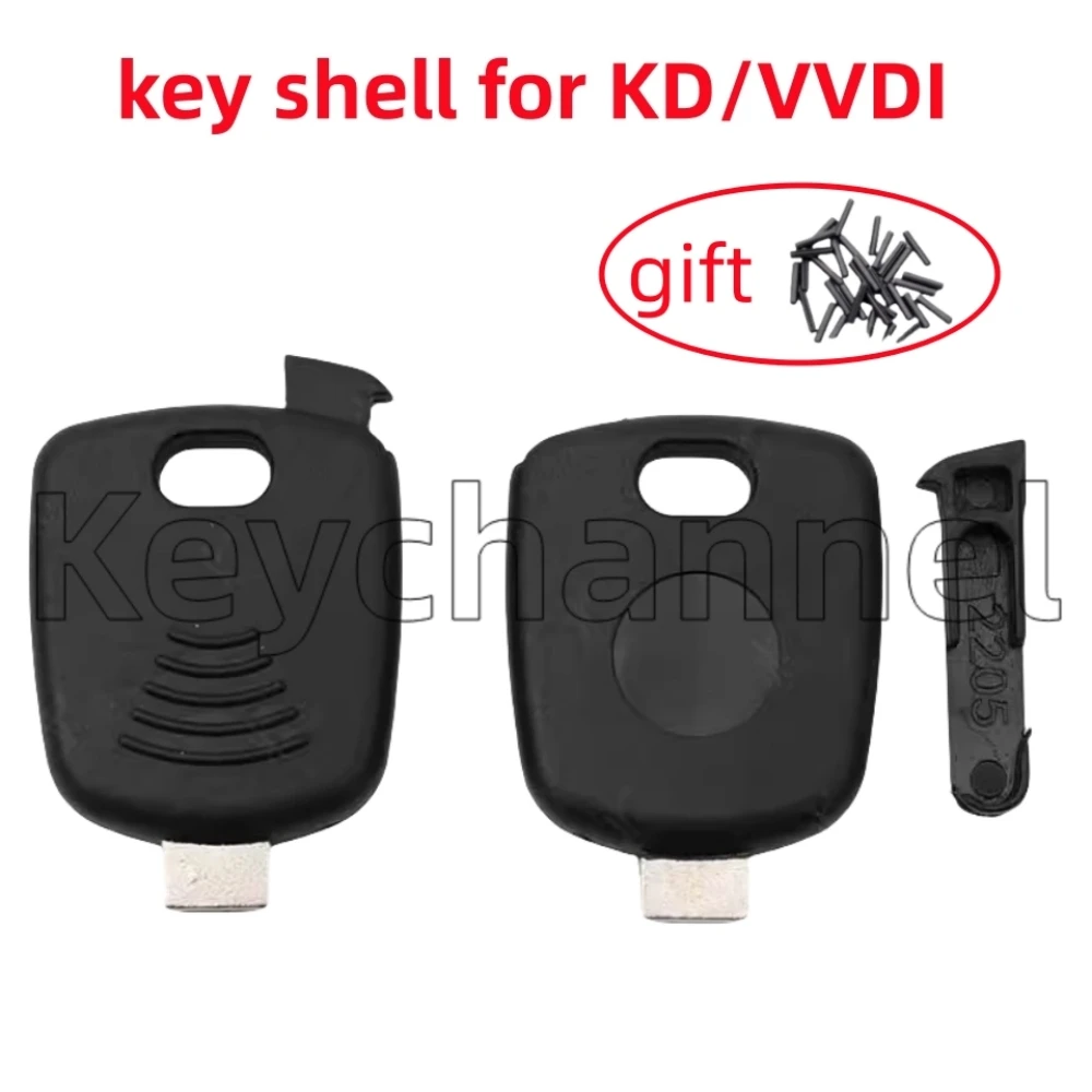 keychannel 5/10/20/30/40/50pcs KD Shell Xhorse Transponder Key Case Car Chip Slot Key for VVDI KEYDIY JMD Universal Key Blank