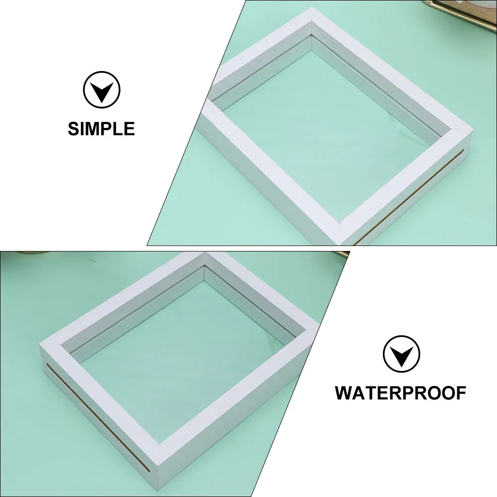 

Glass Plant Specimen Frame Dried Flower for Photo Pressed Picture Stand Flowers