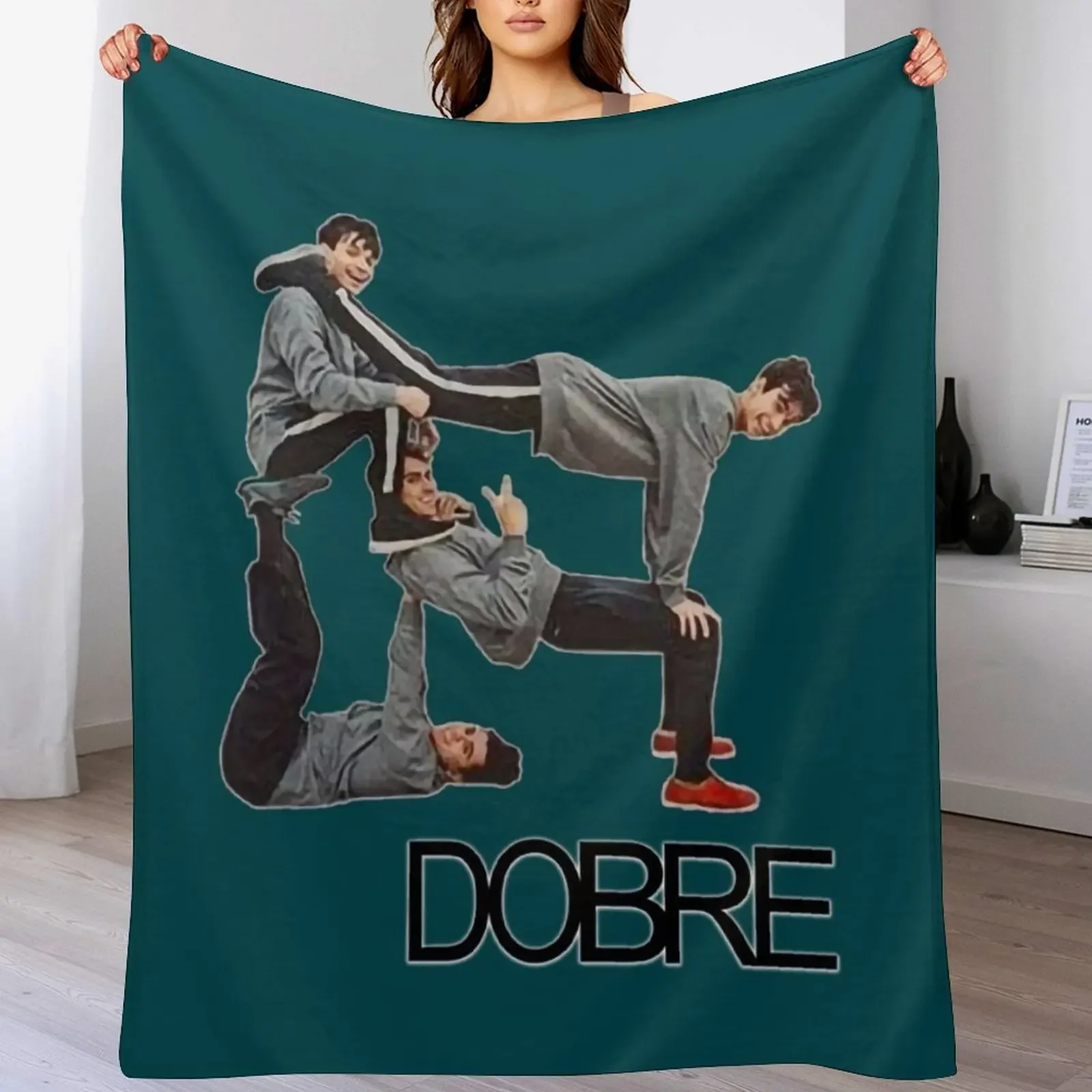 

Dobre Brothers Kids Throw Blanket Personalized Gift funny gift Single For Baby Blankets