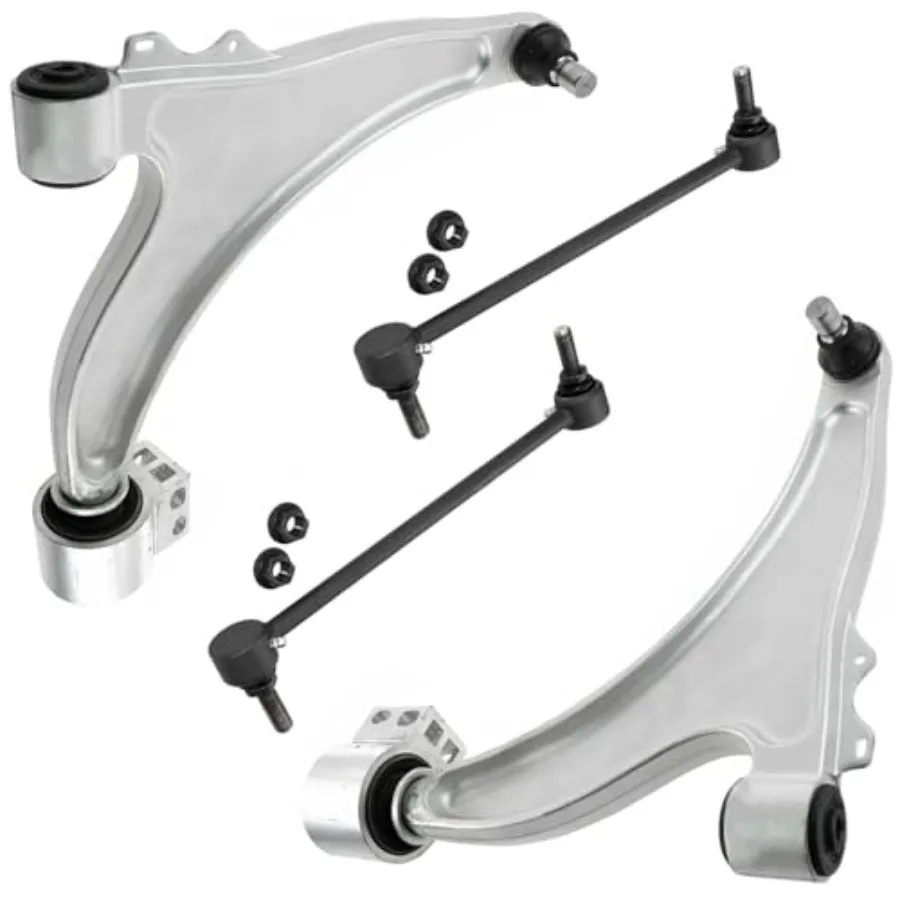 4pc Front End Control Arms Kit for Chevrolet Malibu Limited Buick LaCrosse Regal 2 Lower Control Arms and Ball Joint 2 Sway Bar