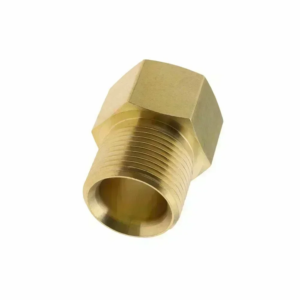 Pressure Washer Hose Adapter Connector Brass Metric M22 14mm Female Thread To G1/2 Male For Garden Watering Cleaning Accessories