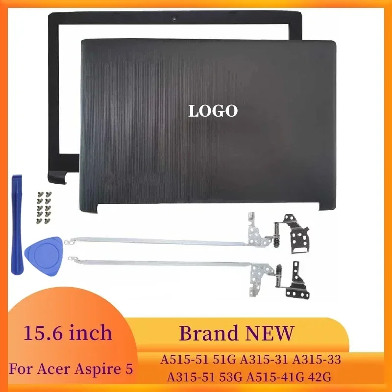 NEW For Acer Aspire 5 A515-51 51G A315-31 A315-33 A315-51 53G A515-41G 42G Laptop LCD Back Cover/Front Bezel/Hinges