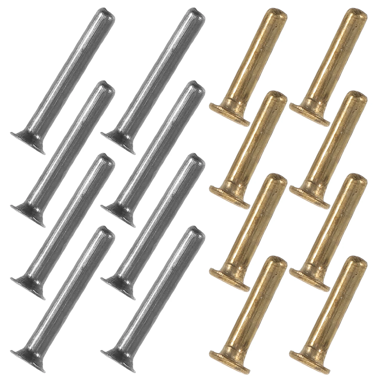 

16 Pcs Umbrella Frame Rivets Supply for Umbrellas Quality Restoration Outdoor Replacement Parts Rib Repair Pins Ribs Matching