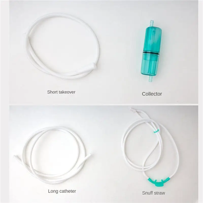 【MUST-HAVE】3X Oxygen Tube, Made Of Silicone Material, Nasal Oxygen Cannula,Not Easy To Deform And Crack,3 Meter