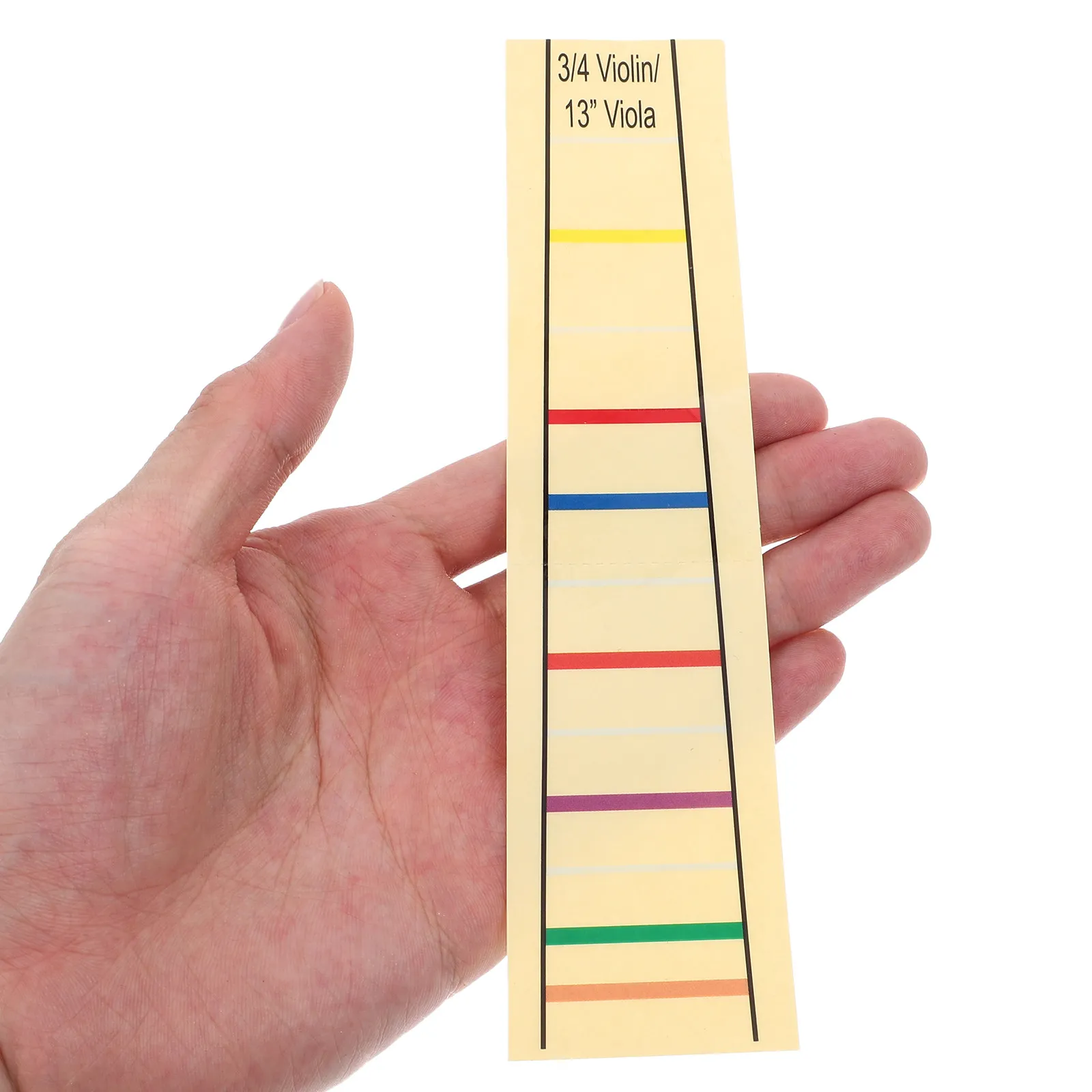 Viola Fret Label Sticker 13 Inch 3 4 Fingerboard Position Guide Paper for Beginner Learning Practice Viola Fingerboard Sticker