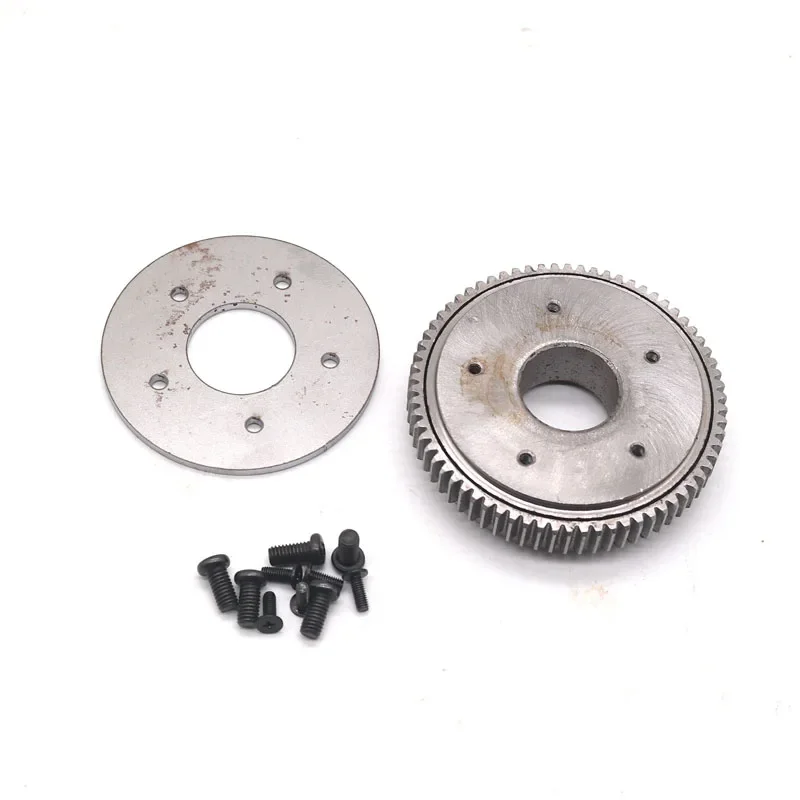 Upgrade Big Rotary Gear Plate Slewing Gear For HUINA 580 23 Channel Excavator 1:14 RC Metal Excavator Parts