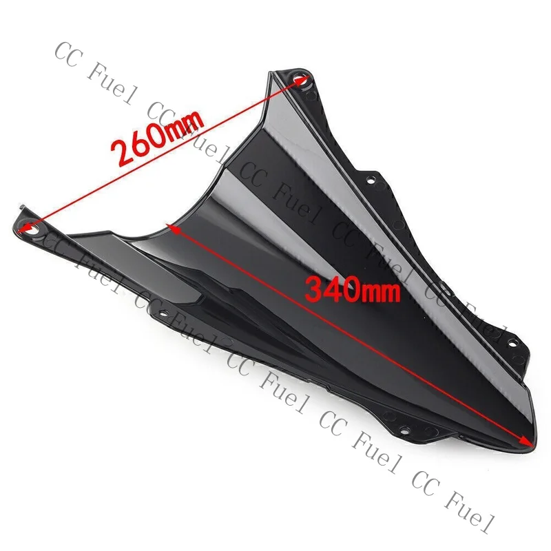C+ for Ninja ZX25R 2020 Motorcycle Windshield Windscreen Protector Brown AU