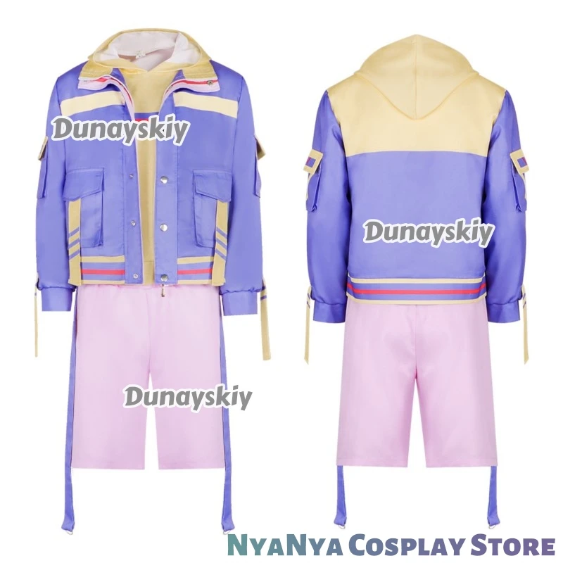 لينك انقر Siv Tianchen Li Cosplay disfraz ملابس رياضية كاجوال شخصية أنيمي الزي معطف هوديي شعر مستعار مجموعة موحدة حفلة الهالوين