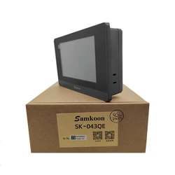 Samkoon 4.3 Inch SK-043QE Dc 24V Touchscreen Hmi Seriële Interface: Com1: Rs232 Com2: Rs485/422